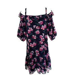 nwt Highline Floral Off-Shoulder Summer Dress M